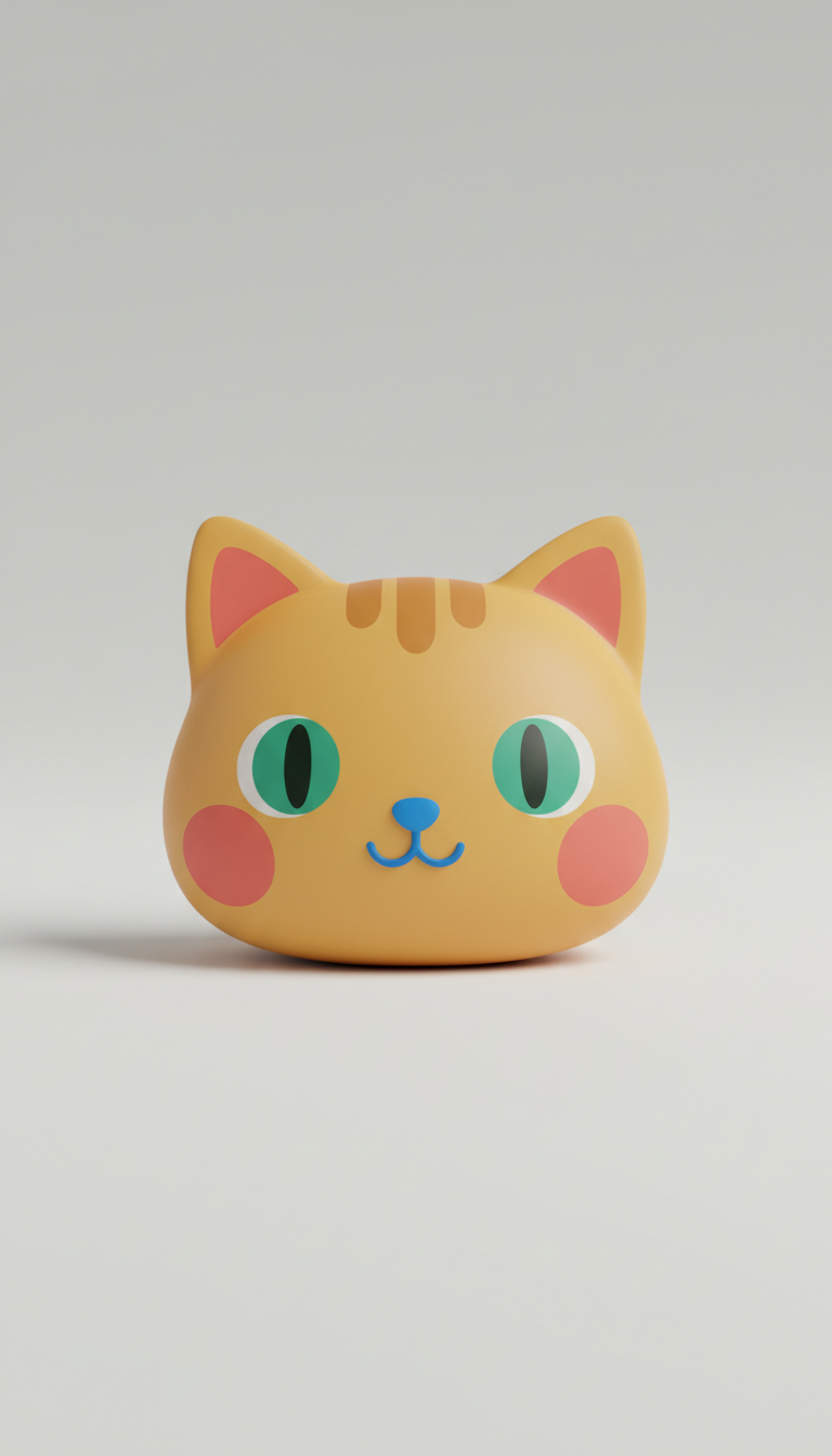 Whimsical Cat Treat Pouch With Clip