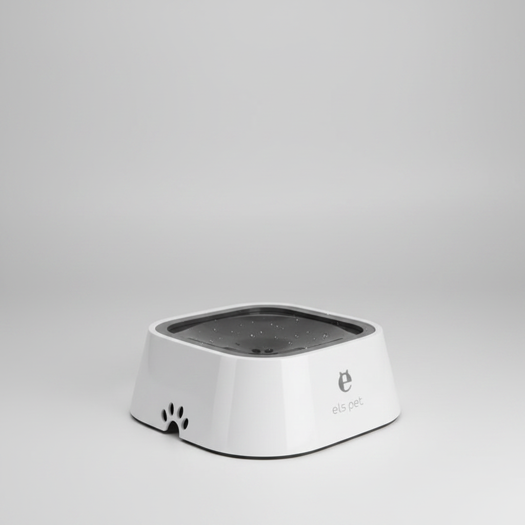 1.5L Cat Dog Water Bowl Carried Floating Bowl Anti-Overflow Slow Water Feeder Dispenser Pet Fountain ABS&PP Dog Supplies